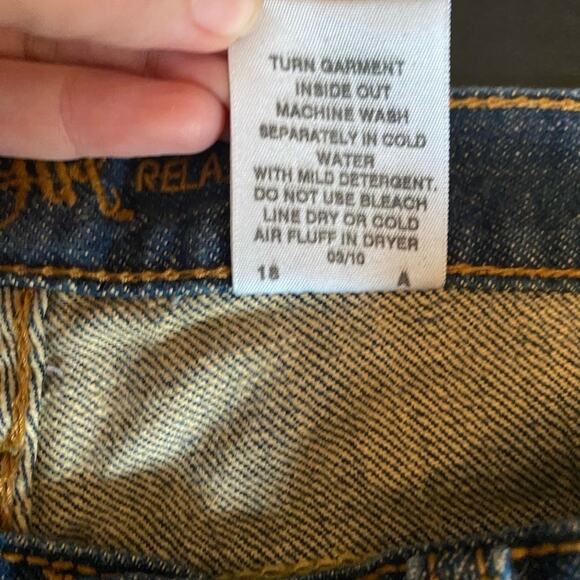 CRUEL Girl 9L Western Sexy Cowgirl Flare Relaxed Boot Cut Jeans Rodeo Ranch - Picture 7 of 8